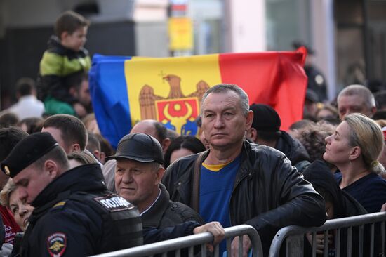 Moldova Presidential Election EU Referendum