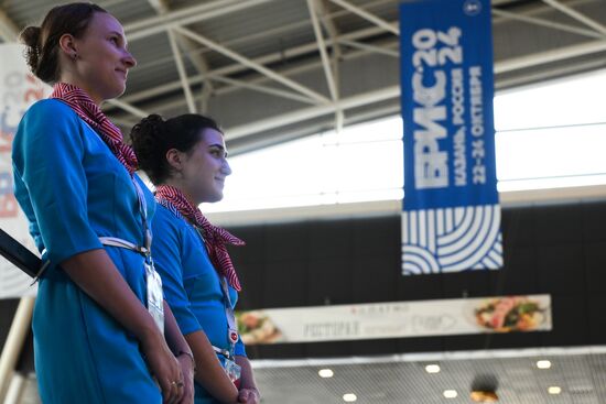 Preparations for the 16th BRICS Summit in Kazan. The 16th BRICS Summit will be held in Kazan on October 22-24. Location: Russia, Republic of Tatarstan, Kazan. Author: Vladimir Astapkovich. Preparations for 16th BRICS Summit in Kazan