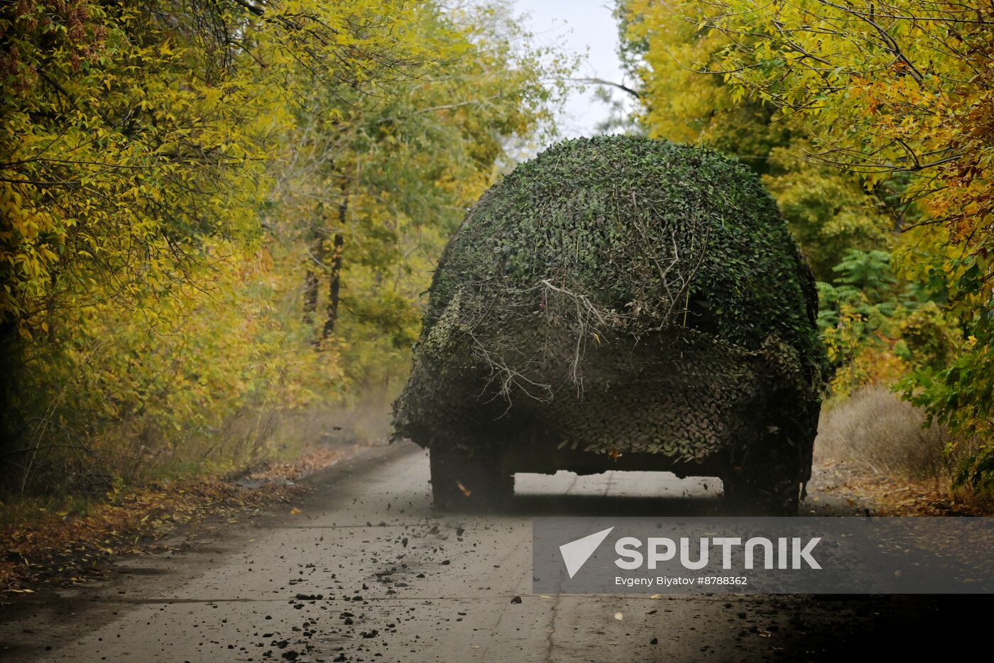 Russia Ukraine Military Operation Tank Unit