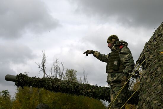 Russia Ukraine Military Operation Tank Unit