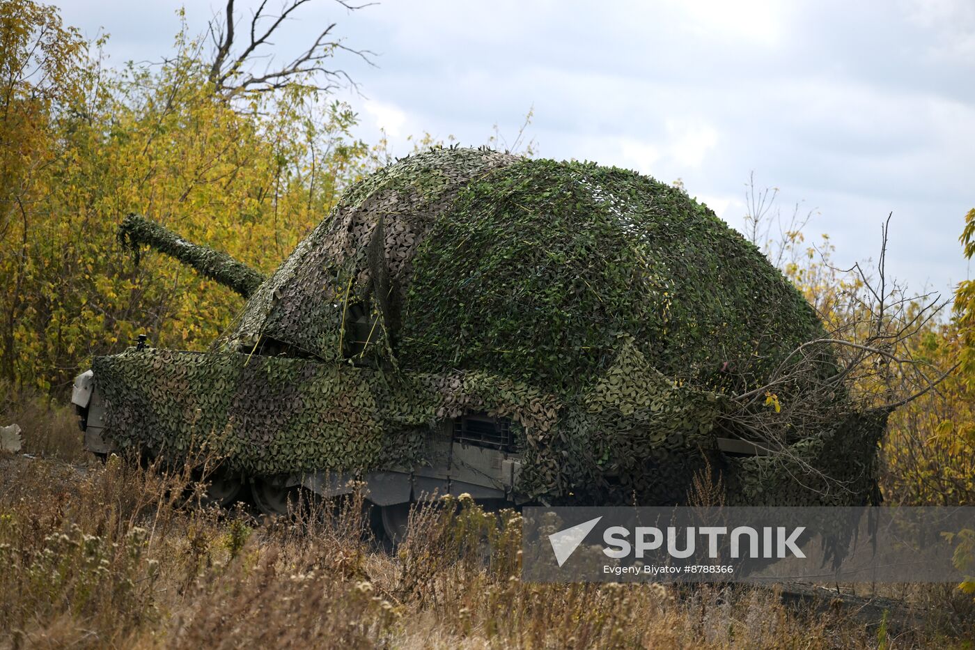 Russia Ukraine Military Operation Tank Unit