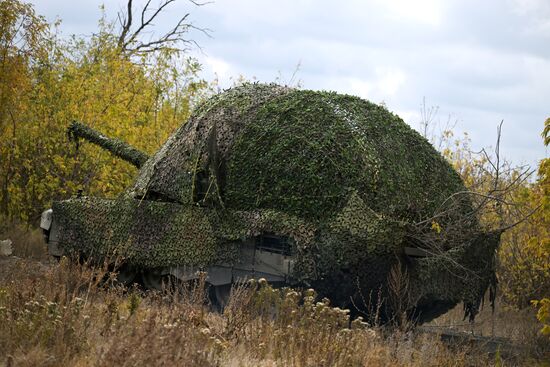 Russia Ukraine Military Operation Tank Unit