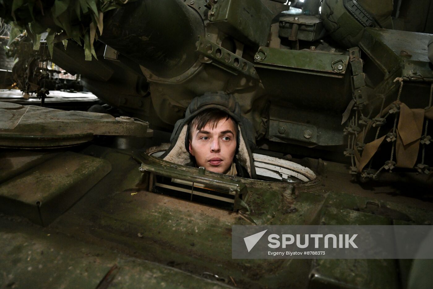 Russia Ukraine Military Operation Tank Unit