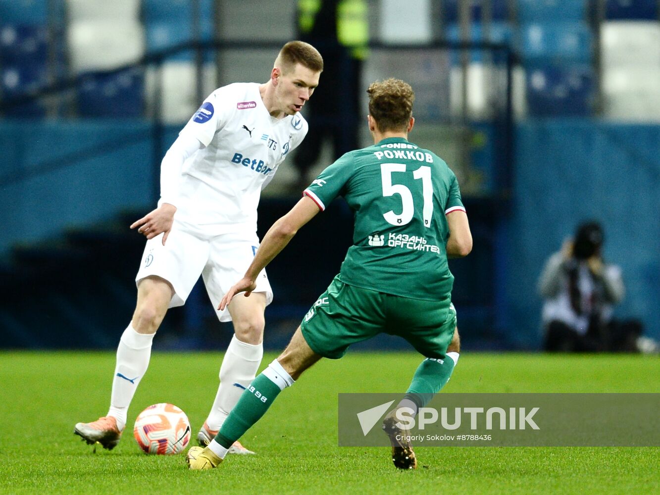 Russia Soccer Premier-League Rubin - Dynamo