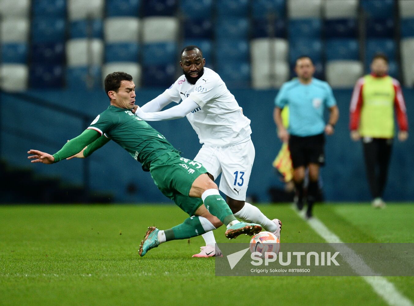 Russia Soccer Premier-League Rubin - Dynamo