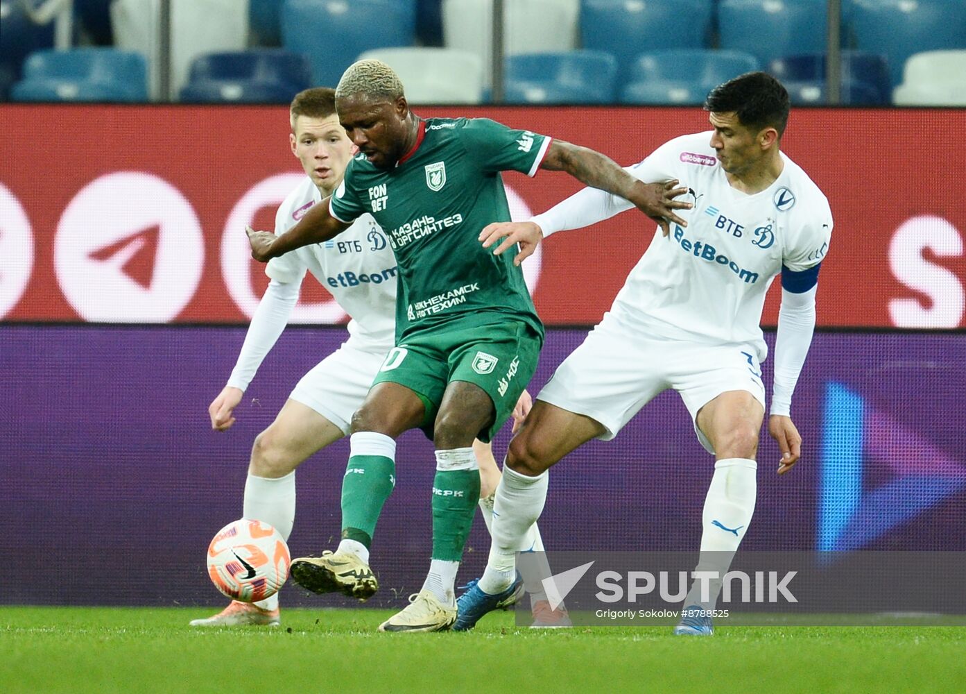 Russia Soccer Premier-League Rubin - Dynamo