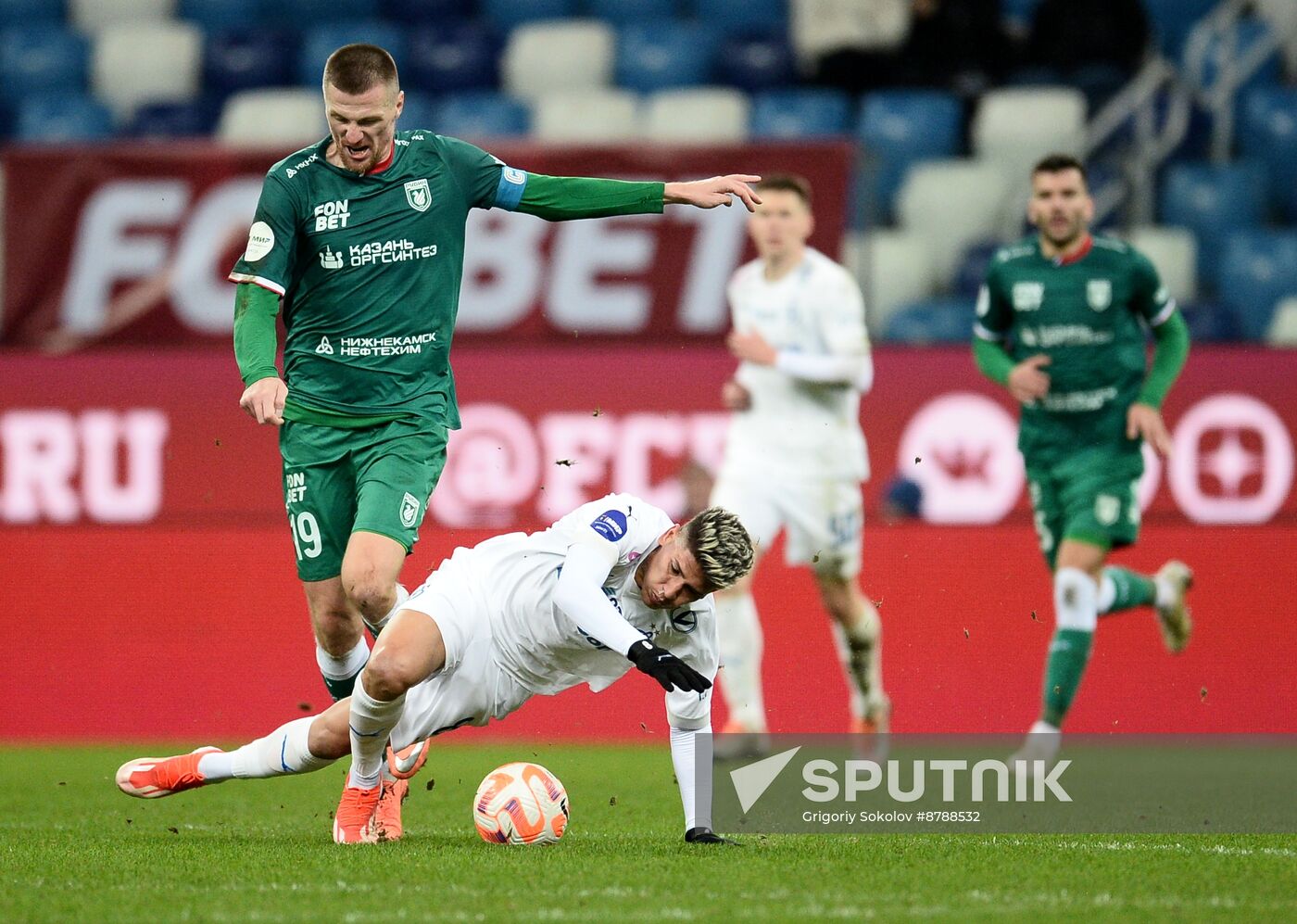 Russia Soccer Premier-League Rubin - Dynamo