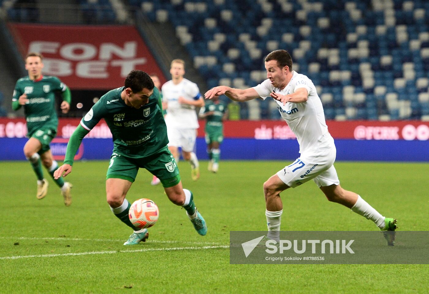 Russia Soccer Premier-League Rubin - Dynamo