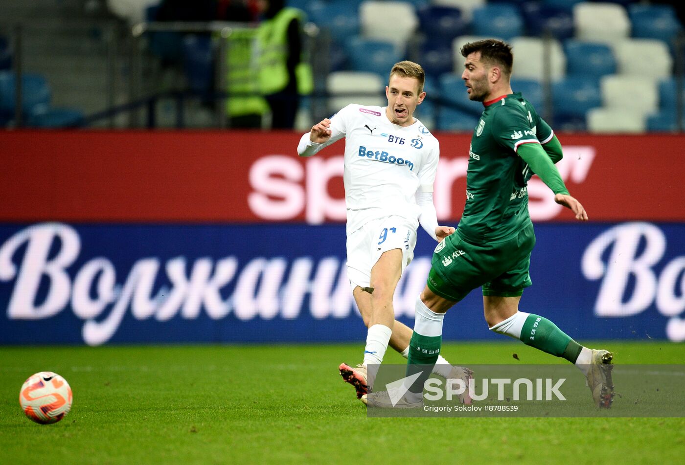 Russia Soccer Premier-League Rubin - Dynamo