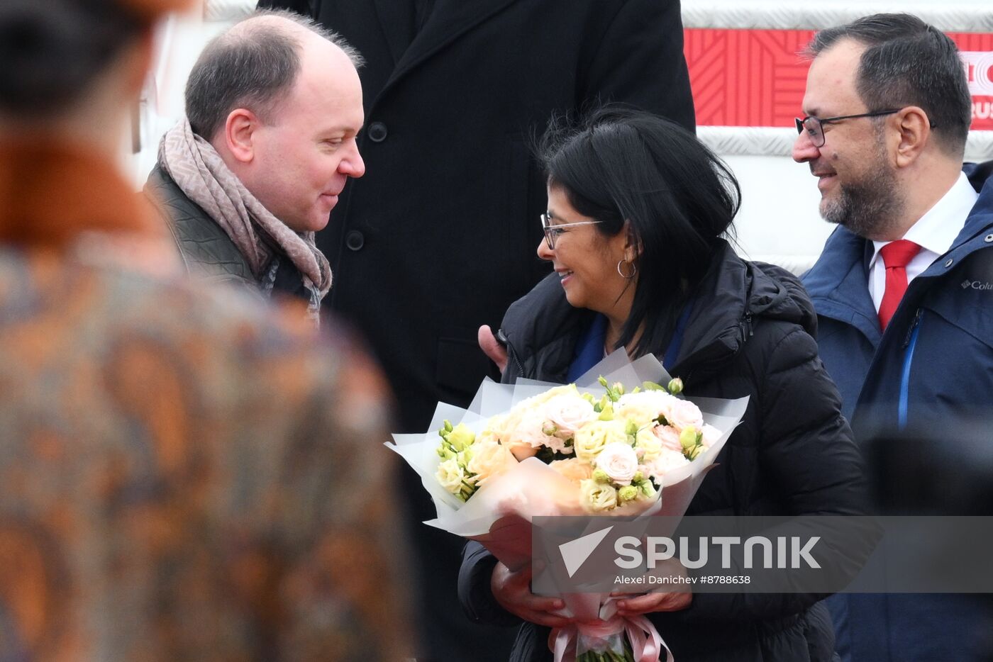 16th BRICS Summit. Arrival of Executive Vice President of Bolivarian Republic of Venezuela Delcy Eloína Rodríguez Gomez