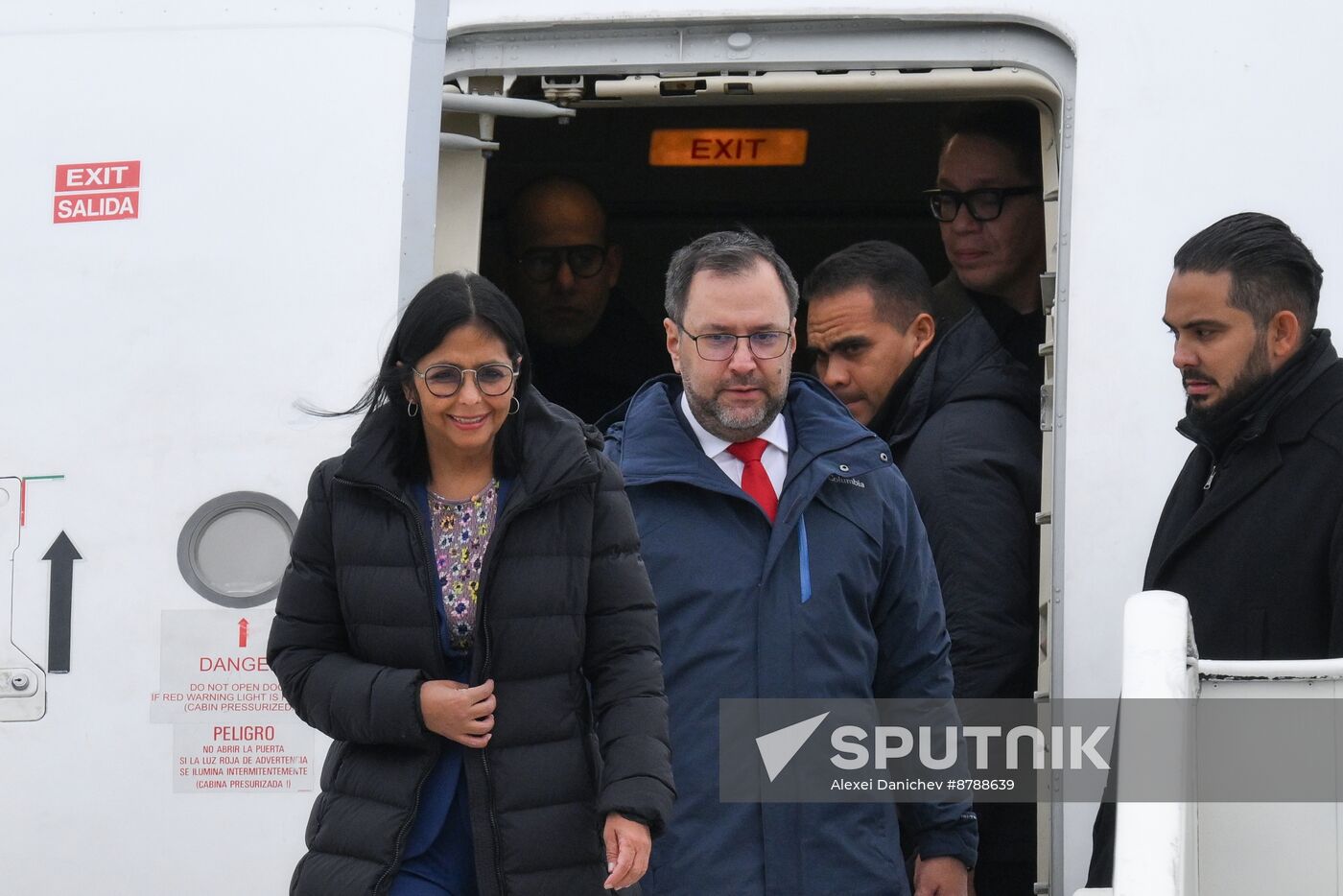 16th BRICS Summit. Arrival of Executive Vice President of Bolivarian Republic of Venezuela Delcy Eloína Rodríguez Gomez