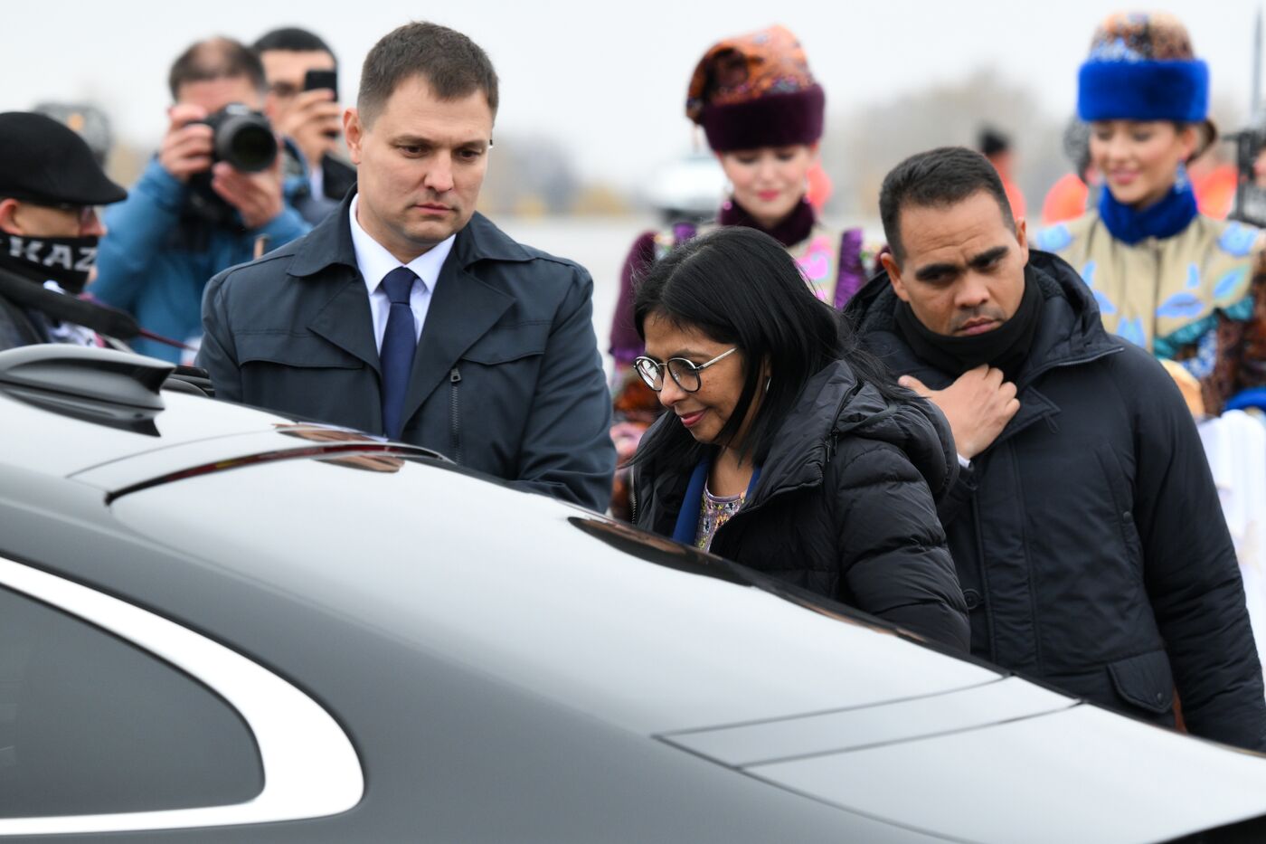 16th BRICS Summit. Arrival of Executive Vice President of Bolivarian Republic of Venezuela Delcy Eloína Rodríguez Gomez