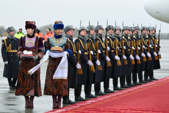 16th BRICS Summit. Arrival of Executive Vice President of Bolivarian Republic of Venezuela Delcy Eloína Rodríguez Gomez