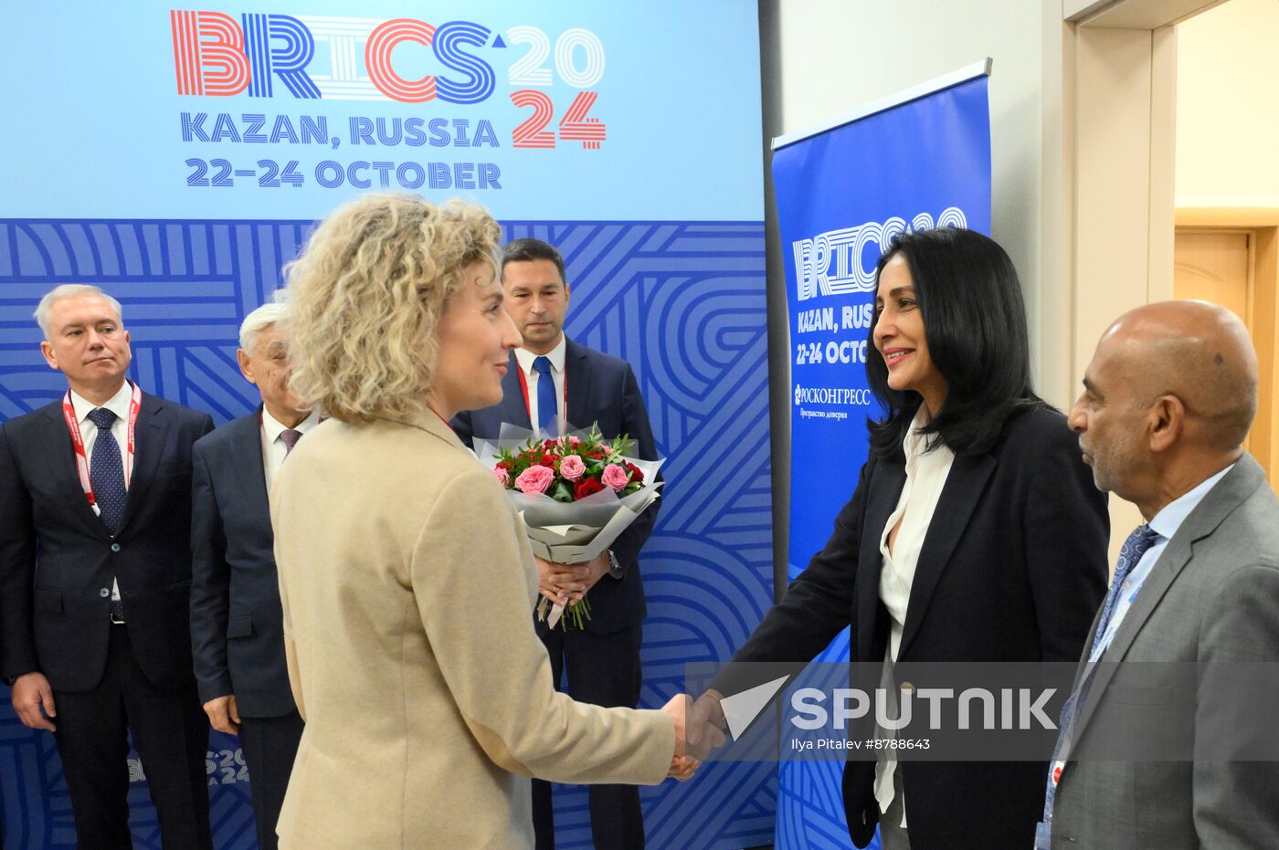 16th BRICS Summit. Arrival of Secretary to Ministry of Foreign Affairs of Sri Lanka Aruni Yasodha Wijewardane