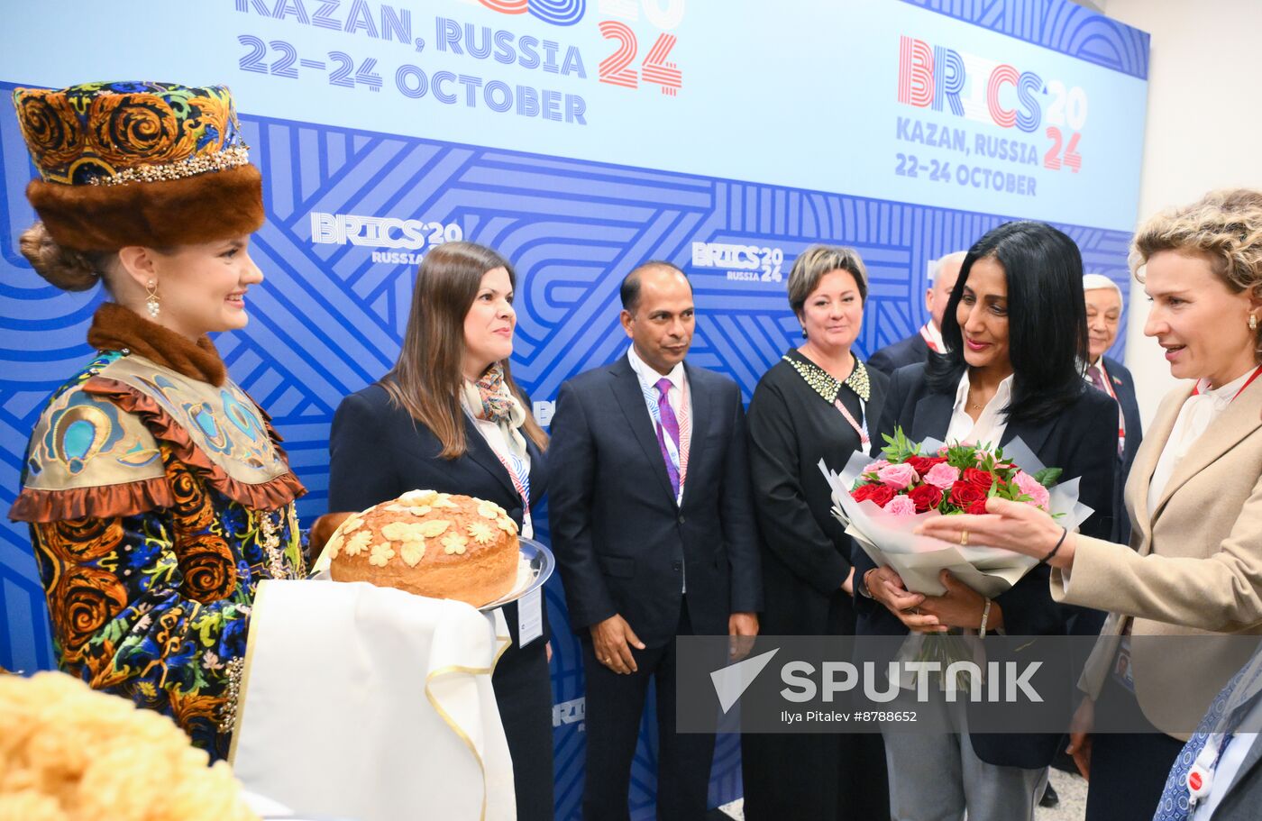 16th BRICS Summit. Arrival of Secretary to Ministry of Foreign Affairs of Sri Lanka Aruni Yasodha Wijewardane