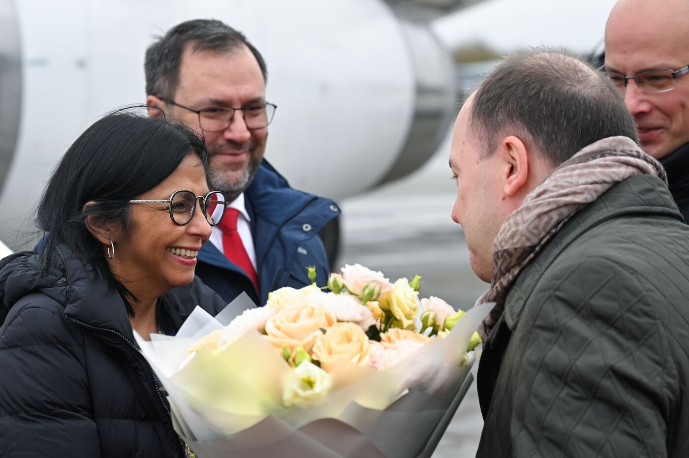 16th BRICS Summit. Arrival of Executive Vice President of Bolivarian Republic of Venezuela Delcy Eloína Rodríguez Gomez