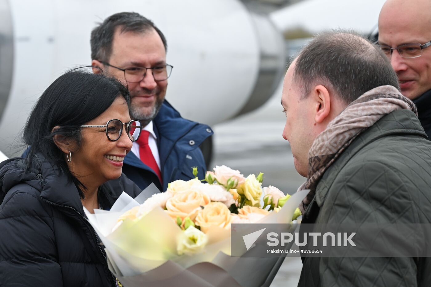 16th BRICS Summit. Arrival of Executive Vice President of Bolivarian Republic of Venezuela Delcy Eloína Rodríguez Gomez