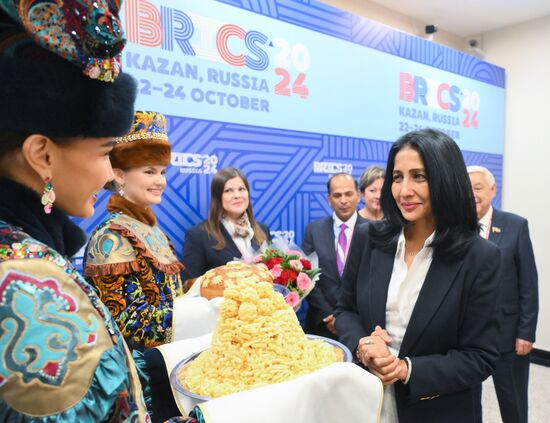 16th BRICS Summit. Arrival of Secretary to Ministry of Foreign Affairs of Sri Lanka Aruni Yasodha Wijewardane