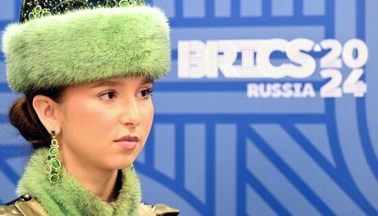 16th BRICS Summit. Arrival of Secretary to Ministry of Foreign Affairs of Sri Lanka Aruni Yasodha Wijewardane