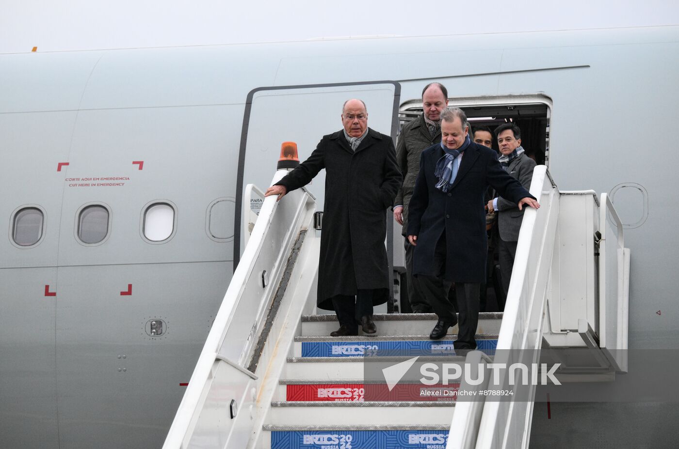 16th BRICS Summit. Foreign Minister of Brazil Mauro Luiz Iecker Vieira arrives in Kazan