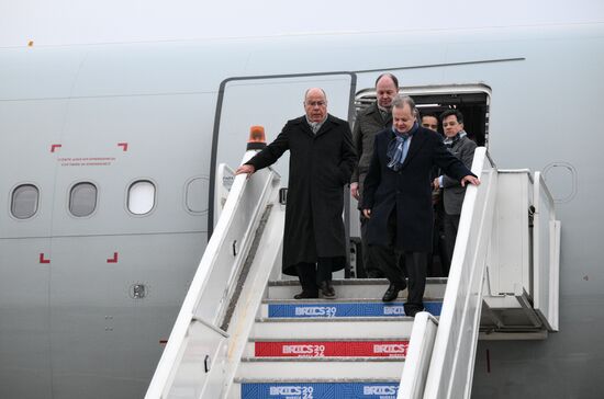 16th BRICS Summit. Foreign Minister of Brazil Mauro Luiz Iecker Vieira arrives in Kazan