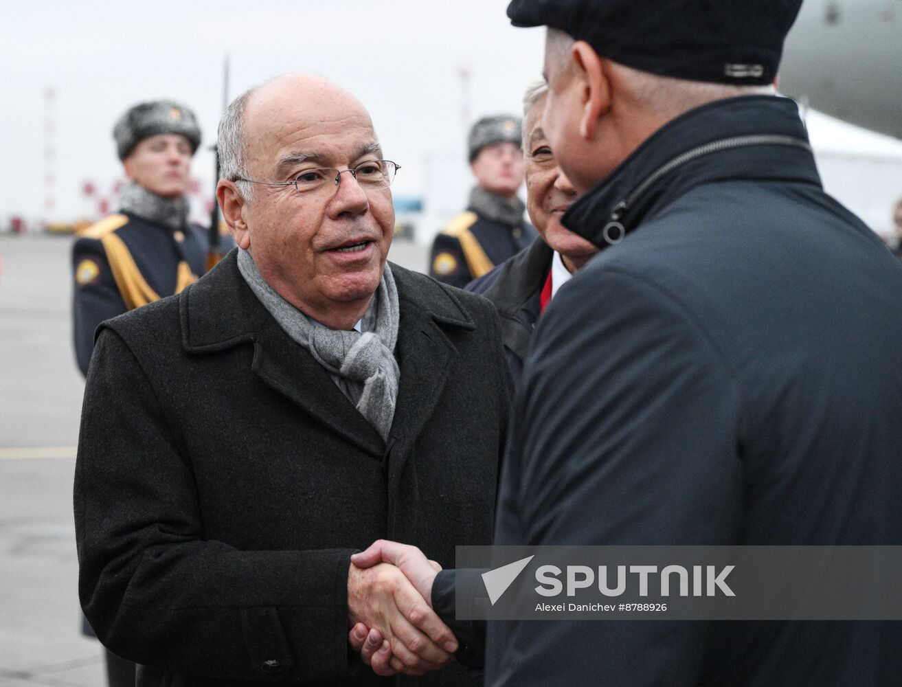 16th BRICS Summit. Foreign Minister of Brazil Mauro Luiz Iecker Vieira arrives in Kazan