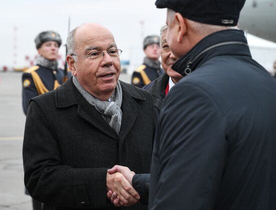 16th BRICS Summit. Foreign Minister of Brazil Mauro Luiz Iecker Vieira arrives in Kazan