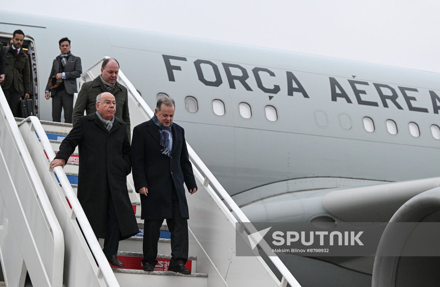 16th BRICS Summit. Foreign Minister of Brazil Mauro Luiz Iecker Vieira arrives in Kazan