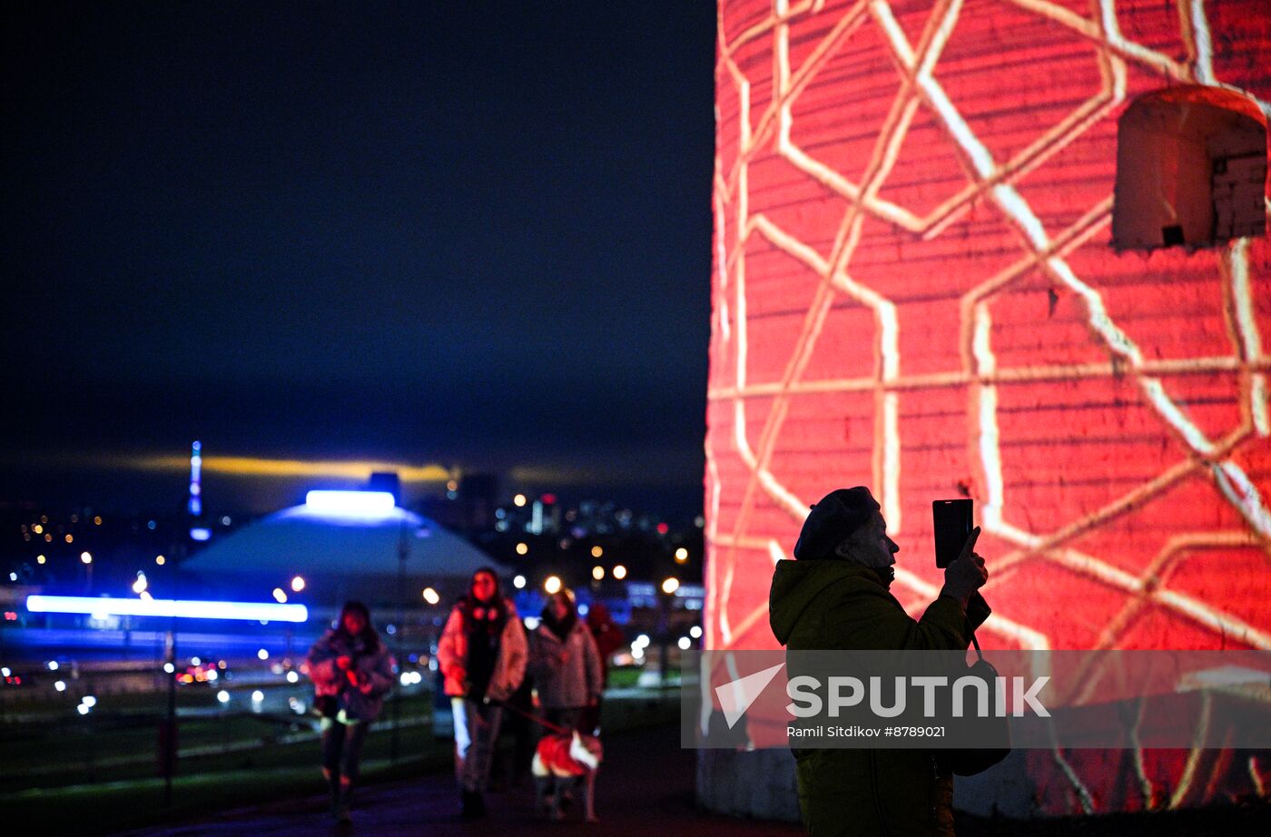 16th BRICS Summit. Kazan Kremlin projection mapping show