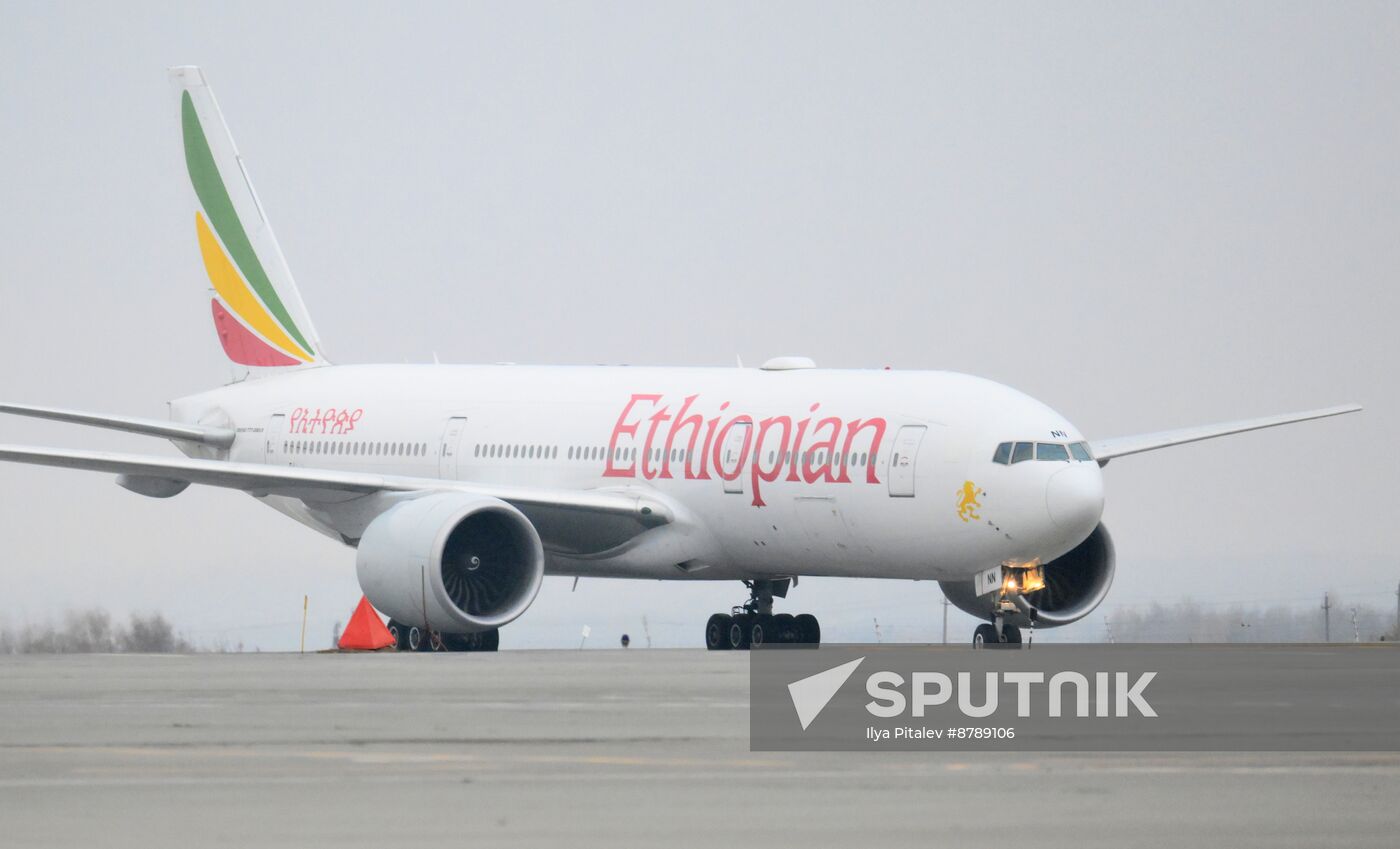 16th BRICS Summit. Arrival of Ethiopian Prime Minister Abiy Ahmed Ali