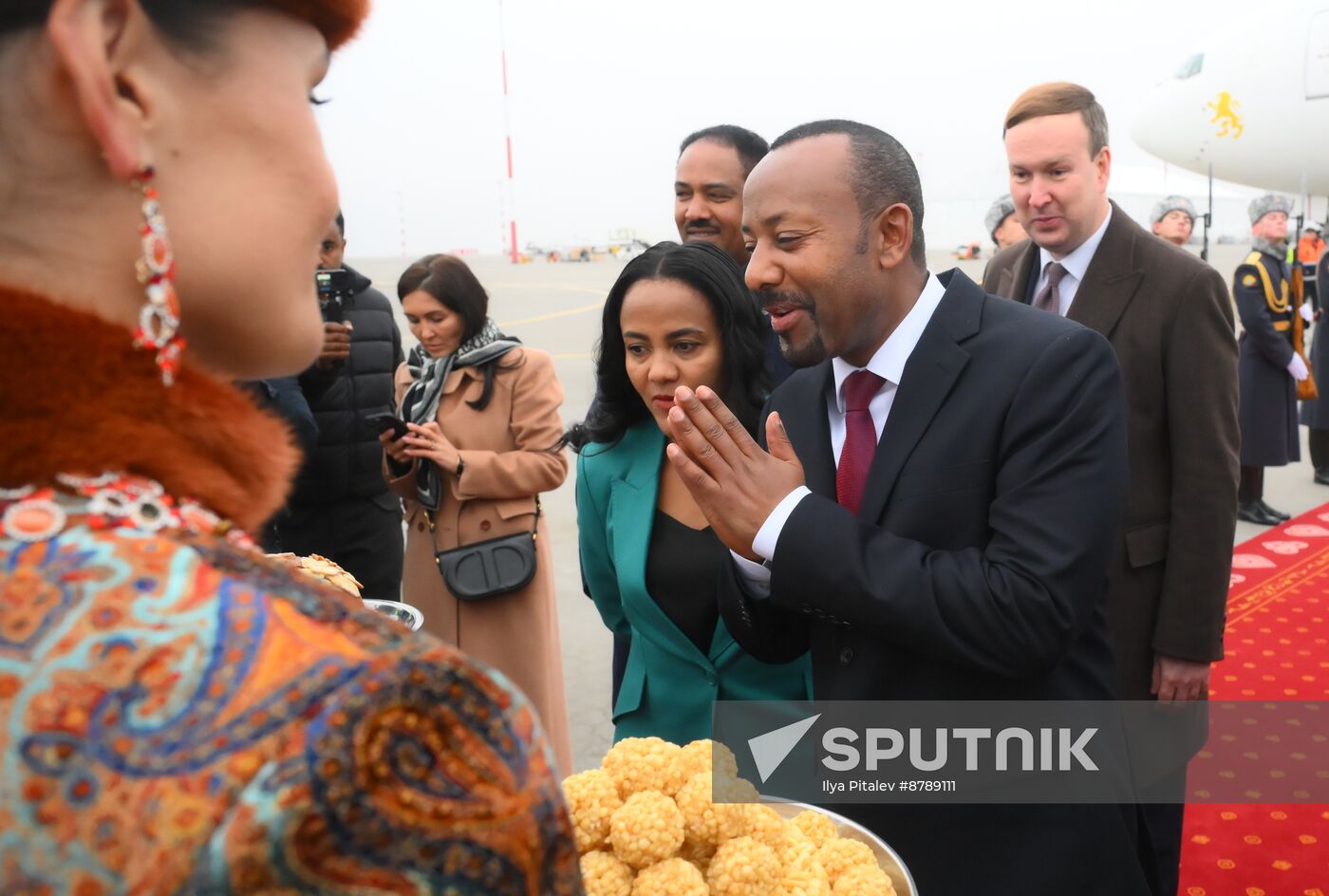 16th BRICS Summit. Arrival of Ethiopian Prime Minister Abiy Ahmed Ali