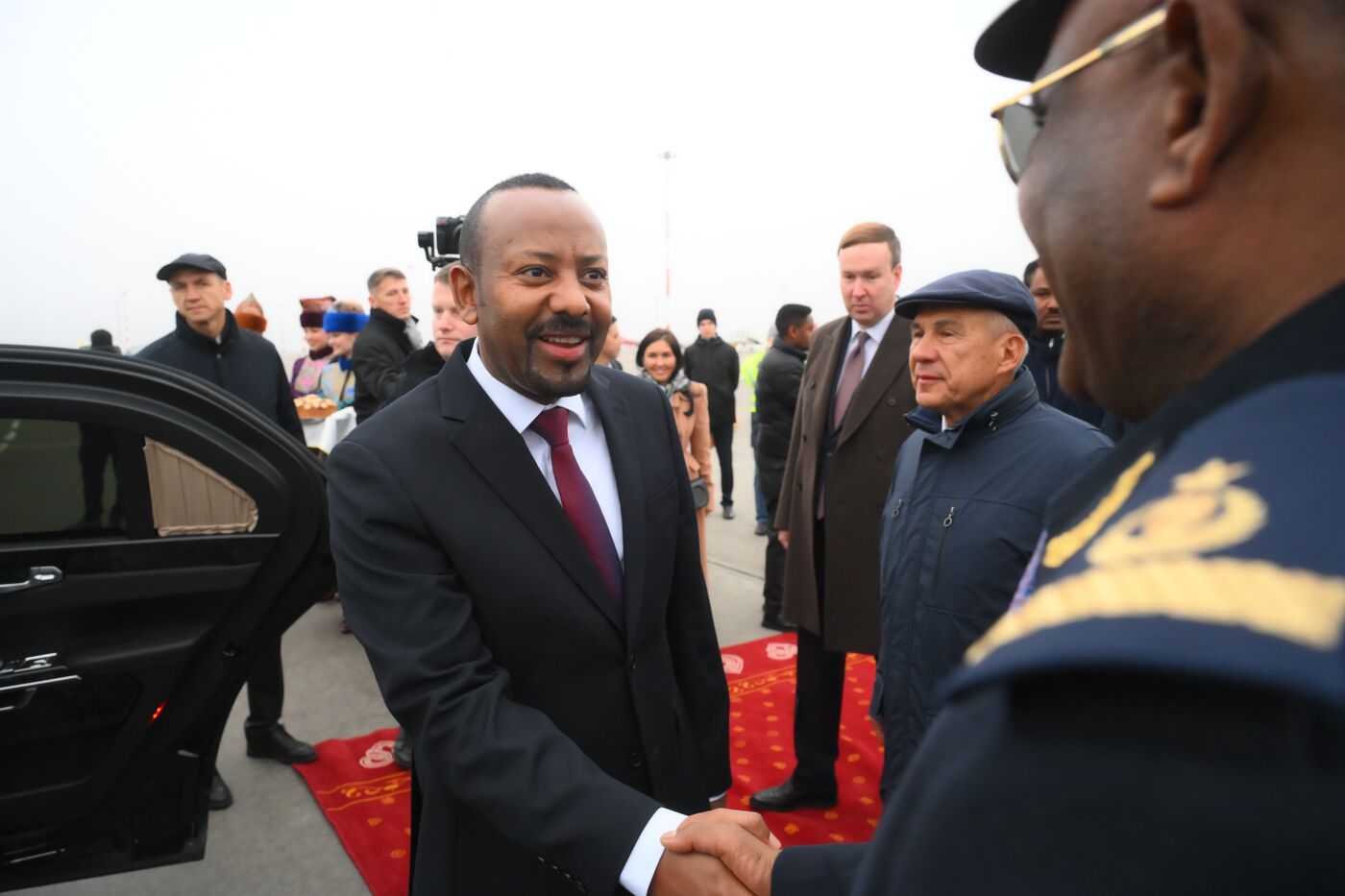 16th BRICS Summit. Arrival of Ethiopian Prime Minister Abiy Ahmed Ali