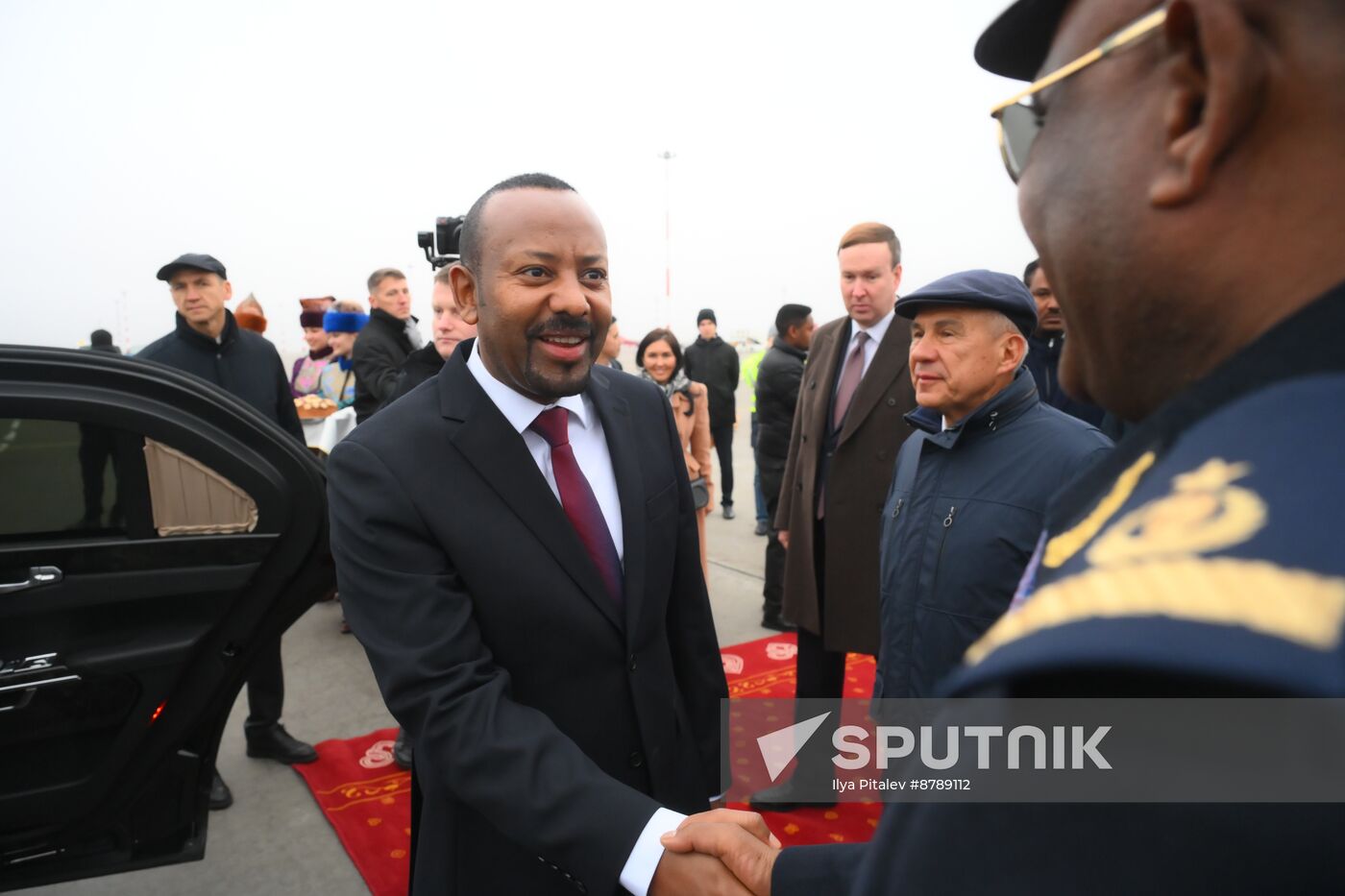 16th BRICS Summit. Arrival of Ethiopian Prime Minister Abiy Ahmed Ali