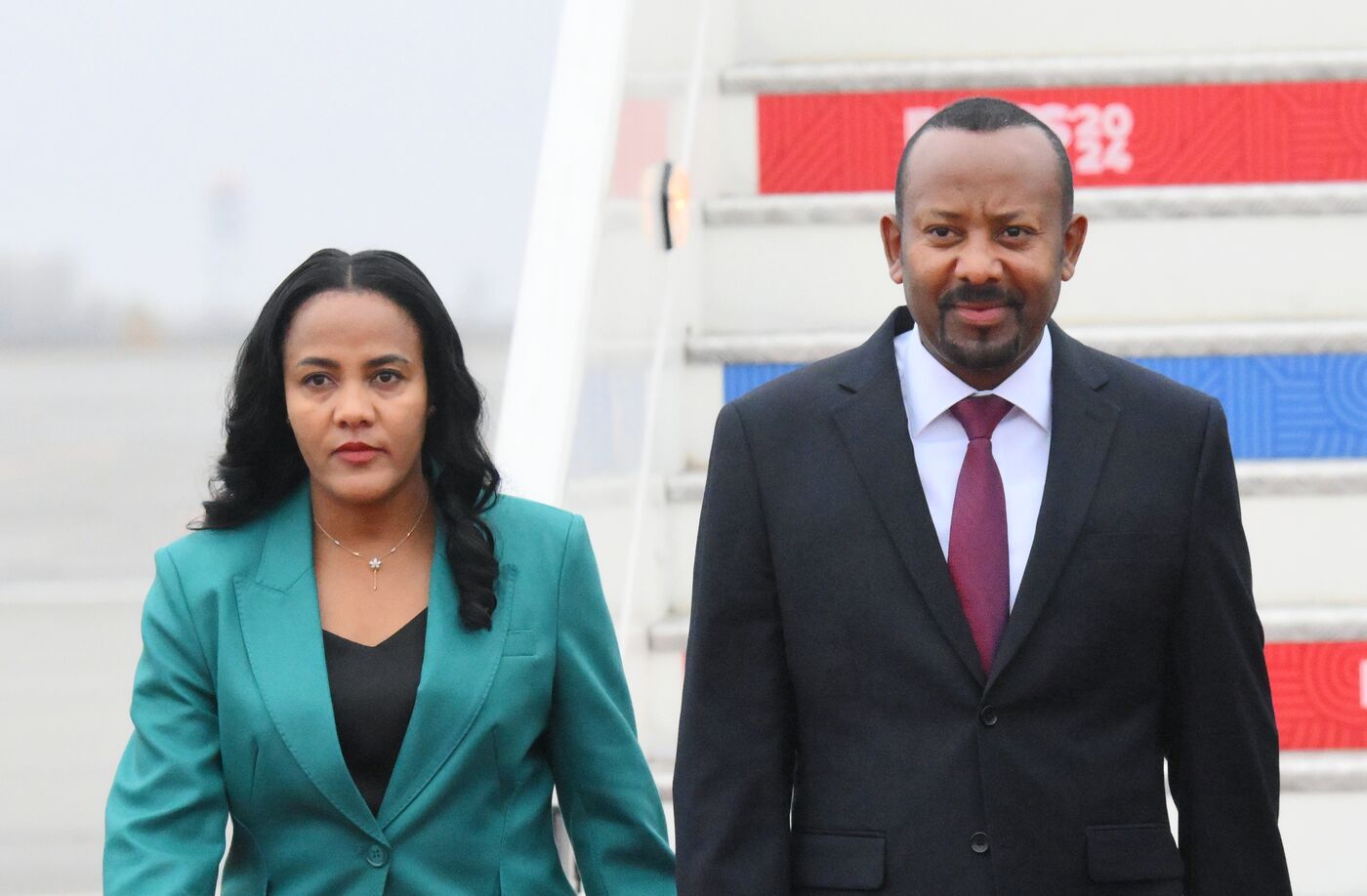 16th BRICS Summit. Arrival of Ethiopian Prime Minister Abiy Ahmed Ali