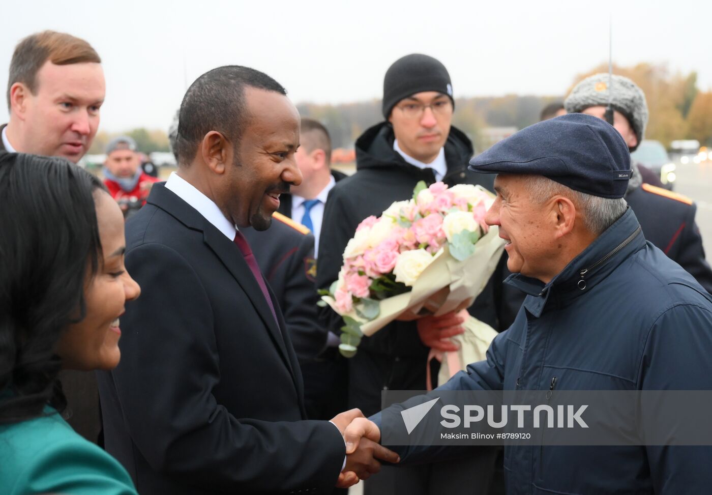 16th BRICS Summit. Arrival of Ethiopian Prime Minister Abiy Ahmed Ali