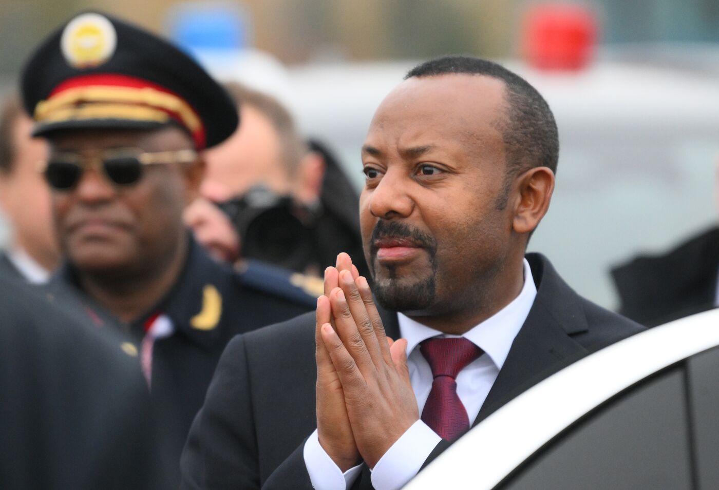 16th BRICS Summit. Arrival of Ethiopian Prime Minister Abiy Ahmed Ali