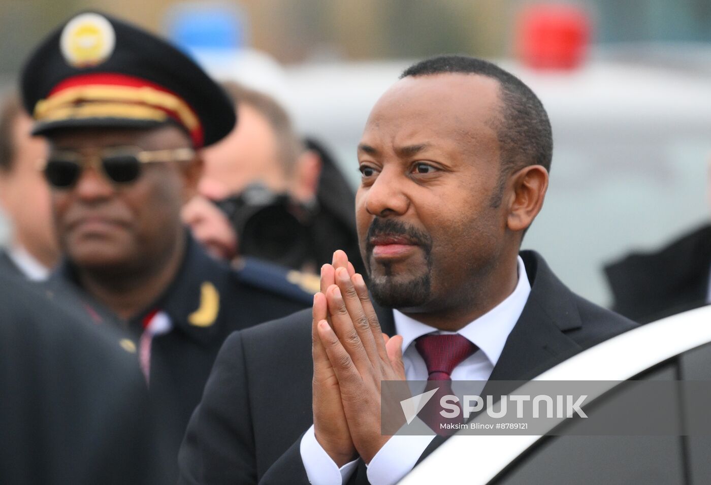 16th BRICS Summit. Arrival of Ethiopian Prime Minister Abiy Ahmed Ali