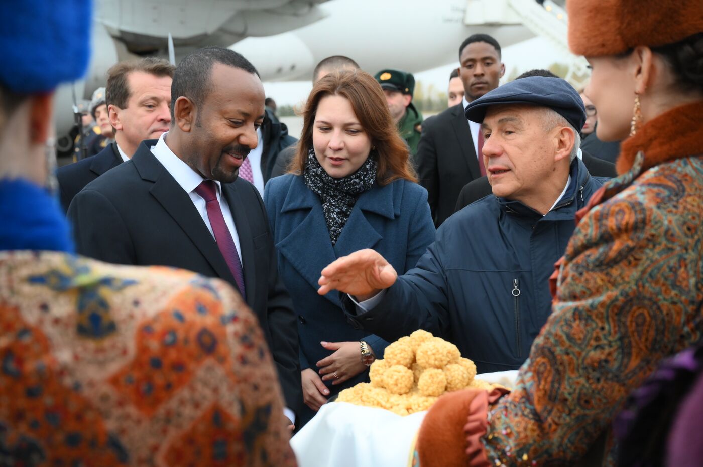 16th BRICS Summit. Arrival of Ethiopian Prime Minister Abiy Ahmed Ali