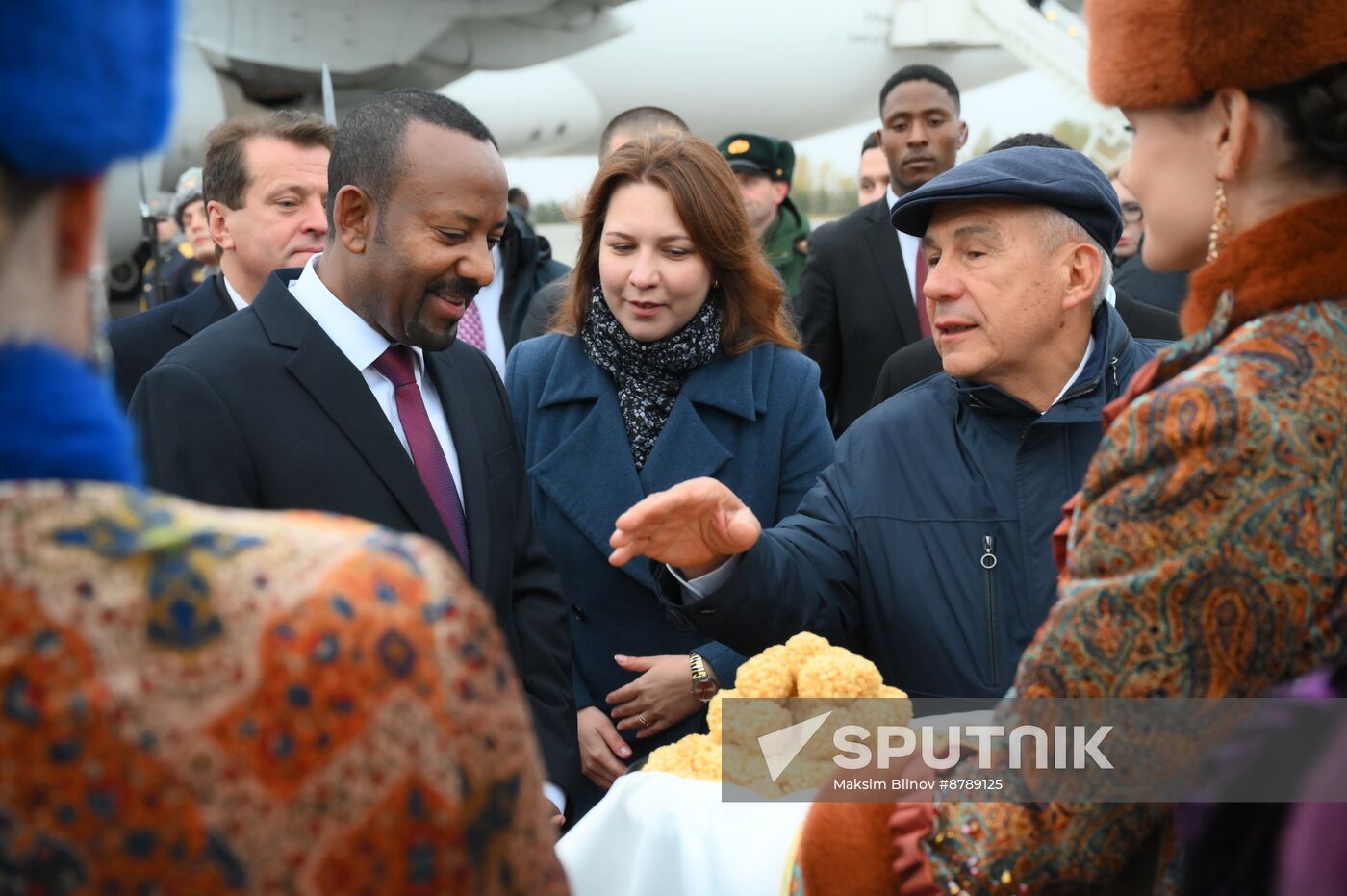 16th BRICS Summit. Arrival of Ethiopian Prime Minister Abiy Ahmed Ali