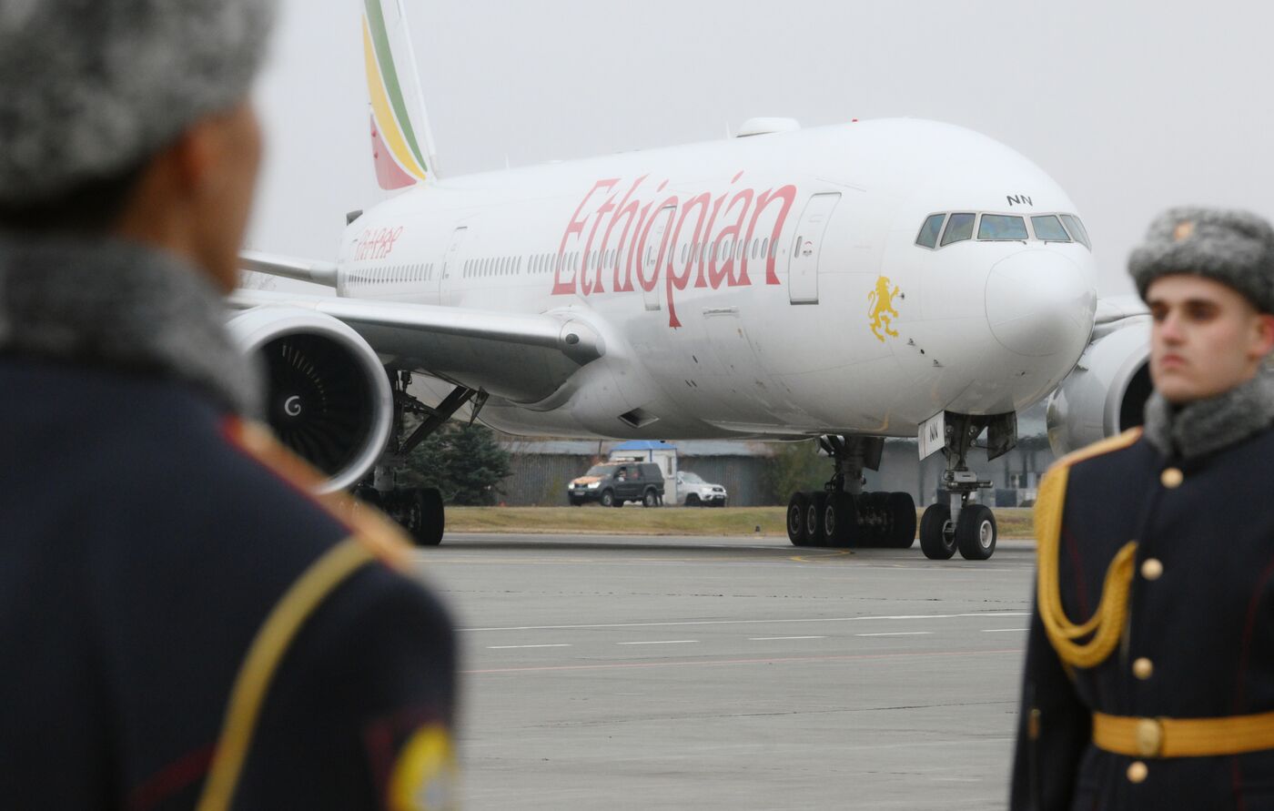 16th BRICS Summit. Arrival of Ethiopian Prime Minister Abiy Ahmed Ali