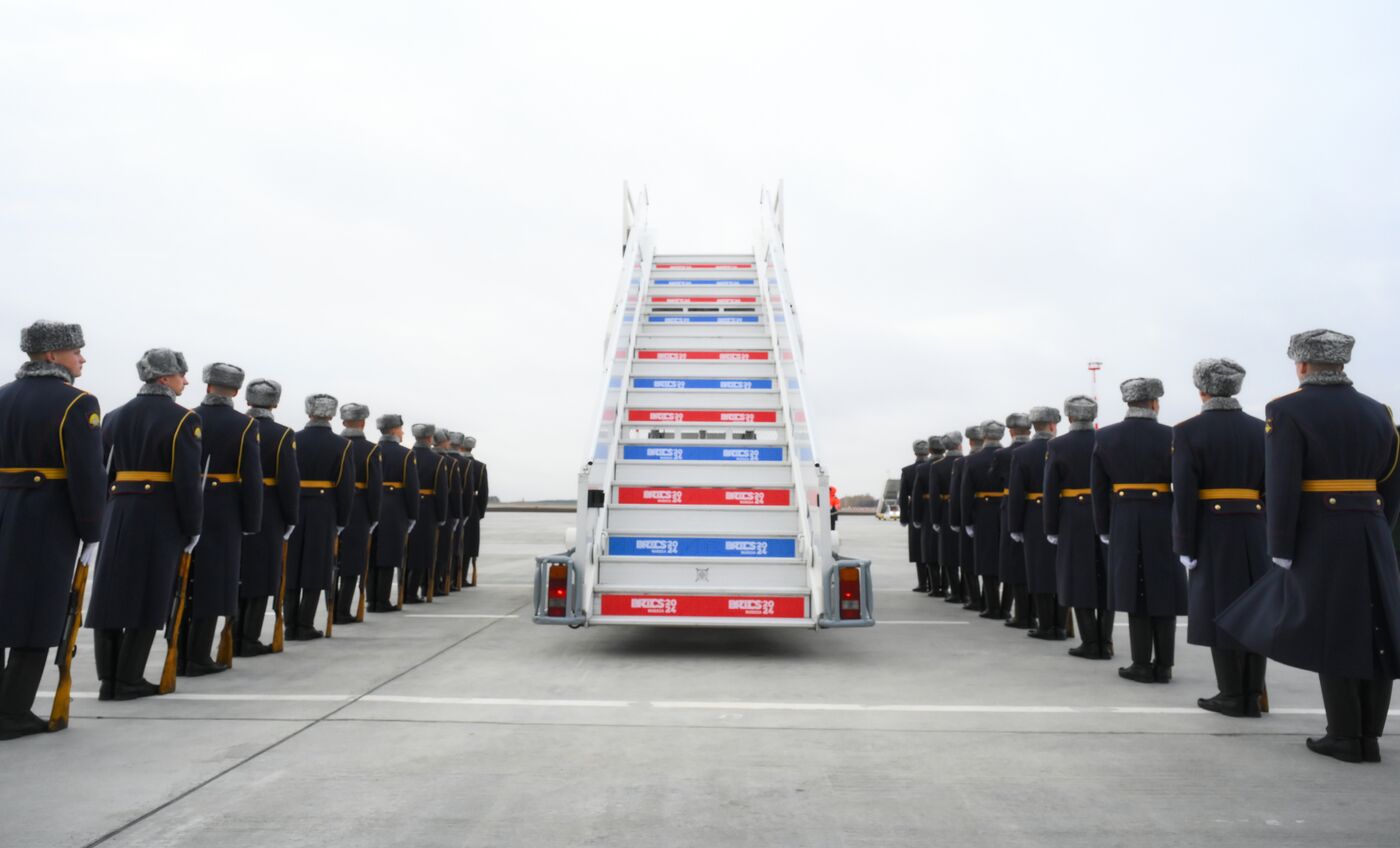 16th BRICS Summit. Indian Prime Minister Narendra Modi arrives in Kazan