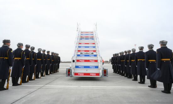 16th BRICS Summit. Arrival of Indian Prime Minister Narendra Modi