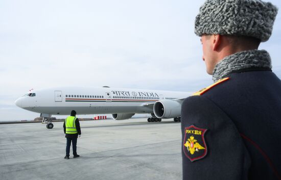 16th BRICS Summit. Indian Prime Minister Narendra Modi arrives in Kazan