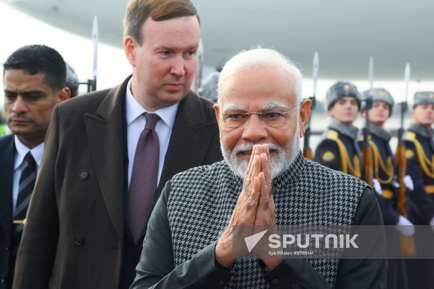 16th BRICS Summit. Indian Prime Minister Narendra Modi arrives in Kazan