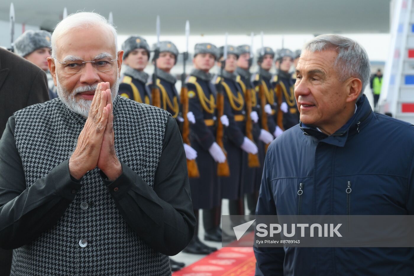 16th BRICS Summit. Arrival of Indian Prime Minister Narendra Modi