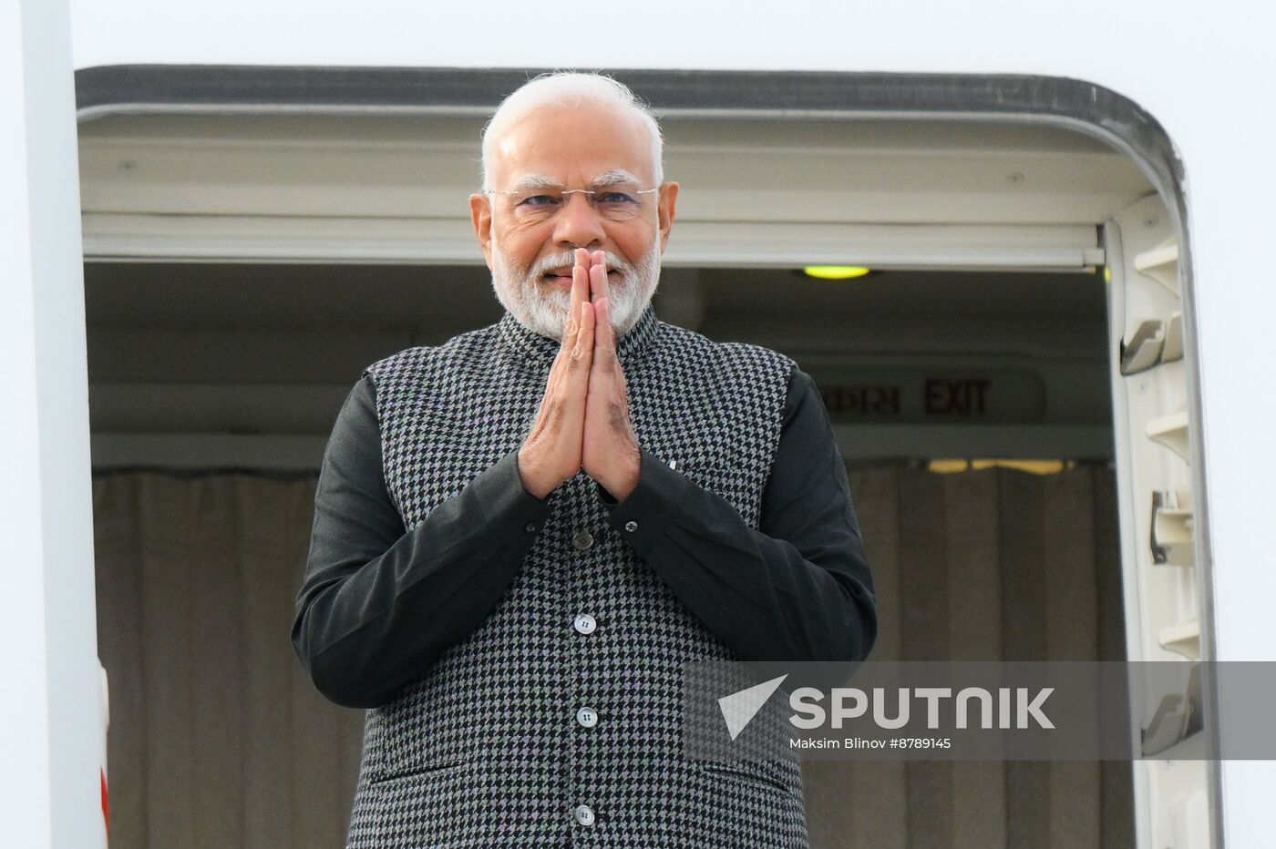 16th BRICS Summit. Indian Prime Minister Narendra Modi arrives in Kazan