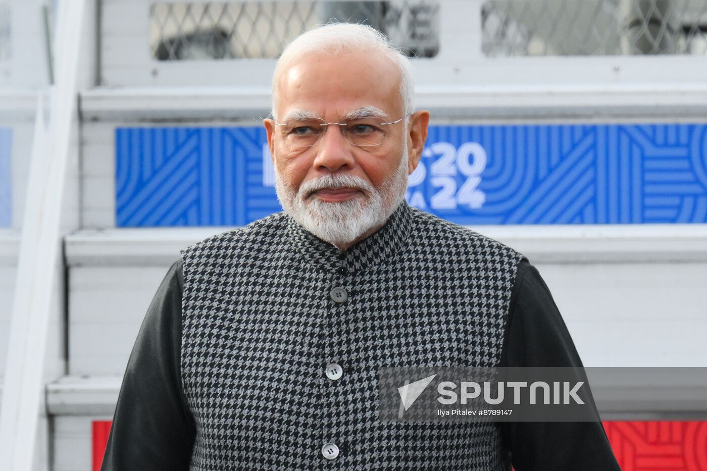 16th BRICS Summit. Indian Prime Minister Narendra Modi arrives in Kazan