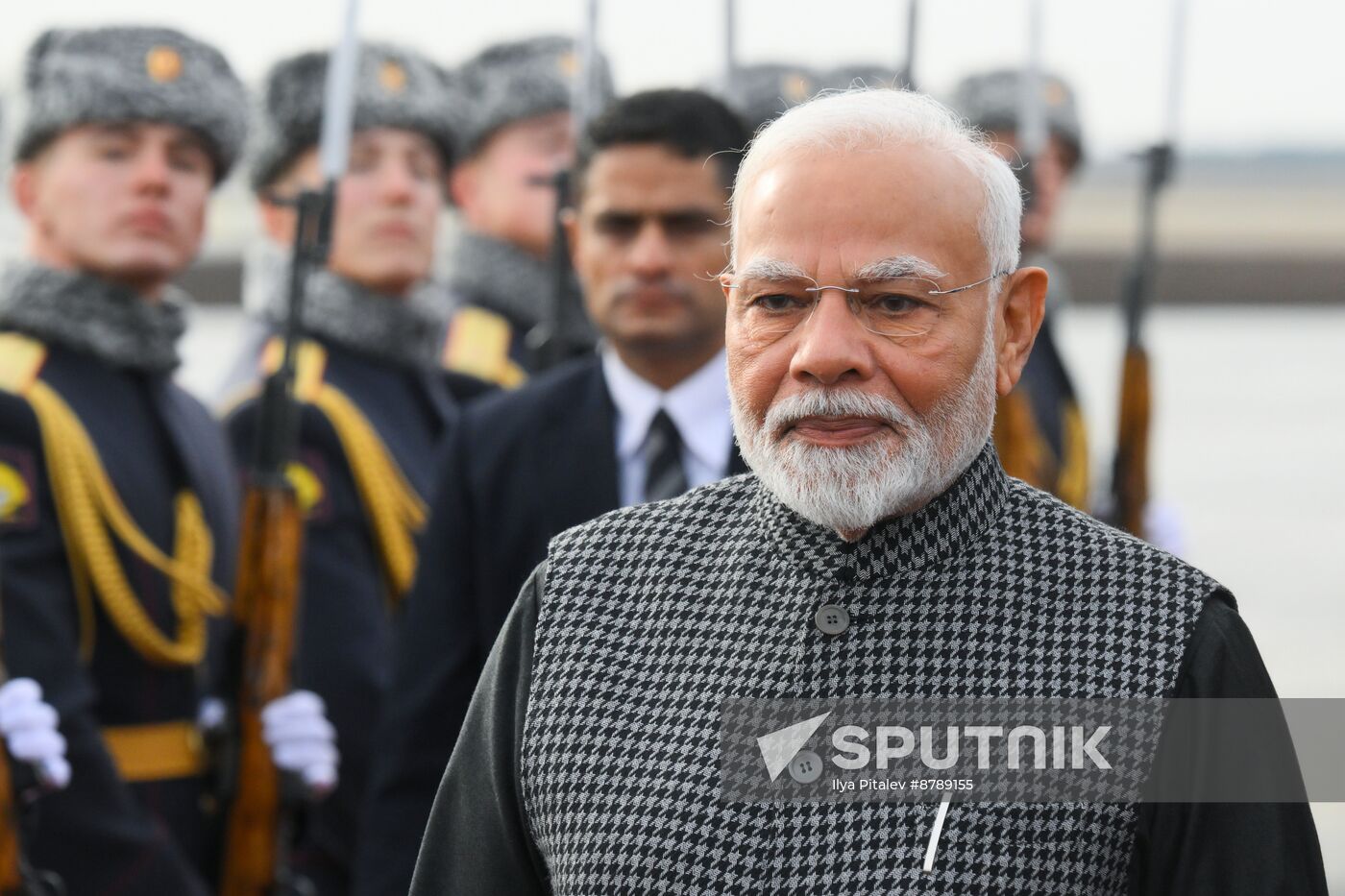 16th BRICS Summit. Indian Prime Minister Narendra Modi arrives in Kazan