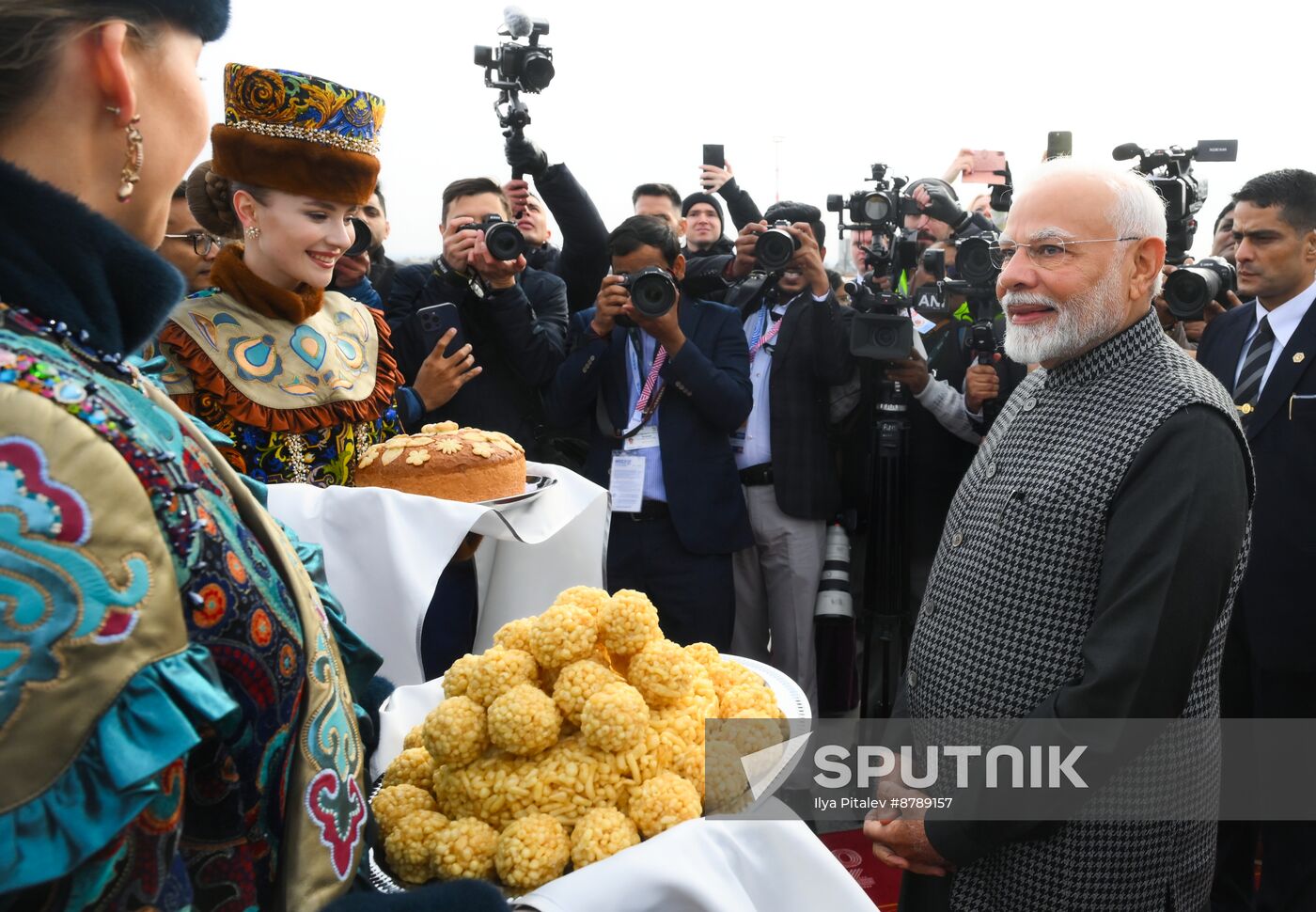 16th BRICS Summit. Indian Prime Minister Narendra Modi arrives in Kazan
