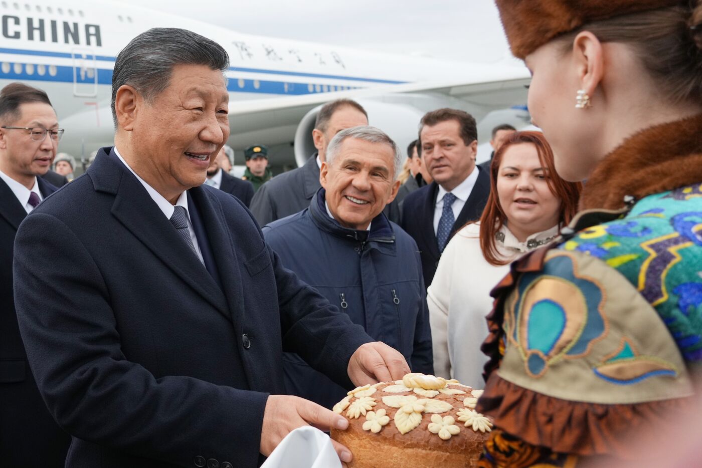 16th BRICS Summit. Arrival of President of People's Republic of China Xi Jinping